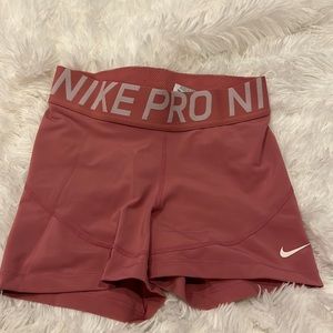 NWOT Nike Pro Spandex; pink size small perfect condition!
